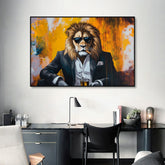 Toile - Gentleman Lion